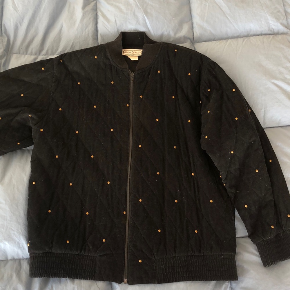 Vintage Saint Germain corduroy bomber jacket - Picture 14 of 15